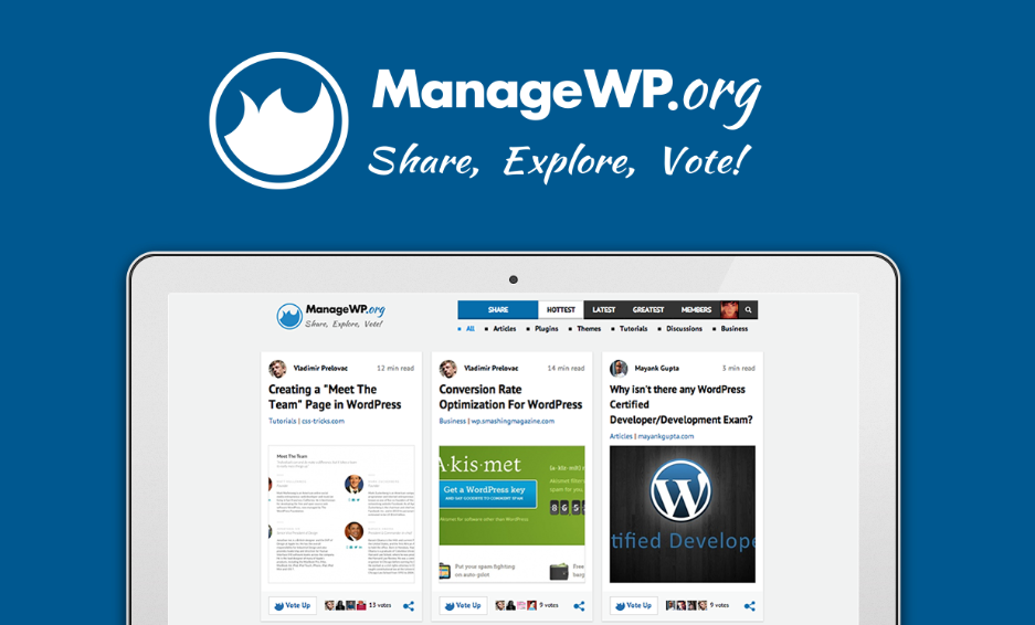 ManageWP.org officially launches as a curated WordPress news site