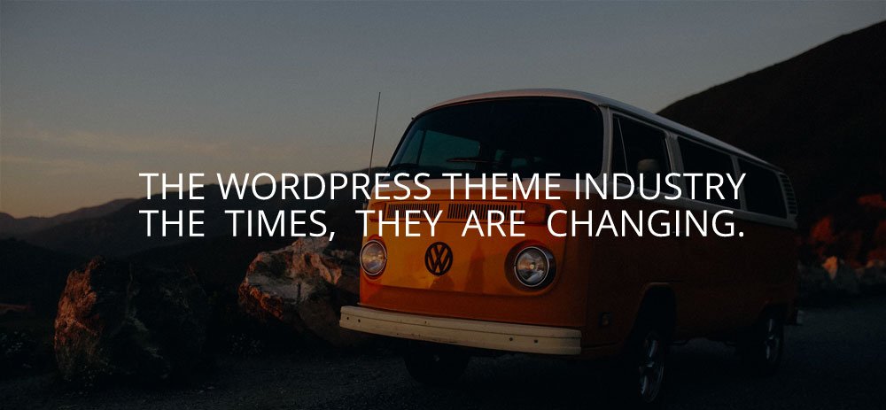 The state of the WordPress theme industry