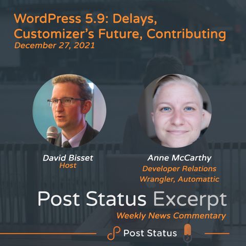 Anne McCarthy on WordPress 5.9