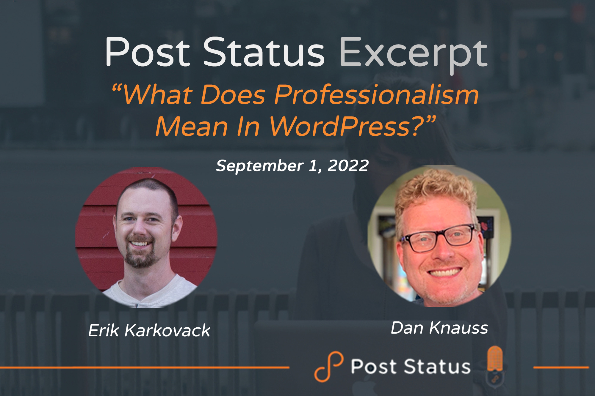 Post Status Excerpt (No. 67) — What Does Professionalism Mean in WordPress?